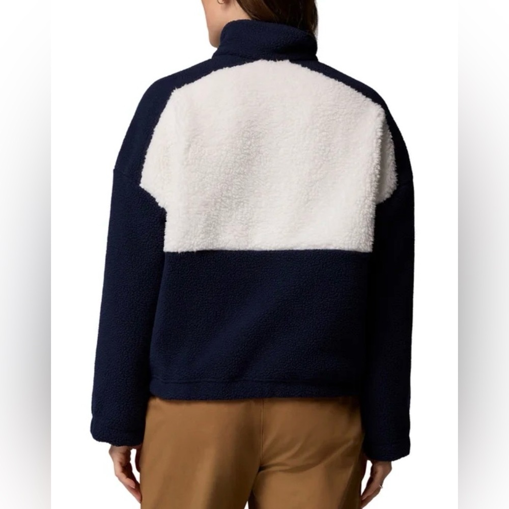 NWT Columbia Lodge Sherpa Fleece Pullover - Picture 3 of 3